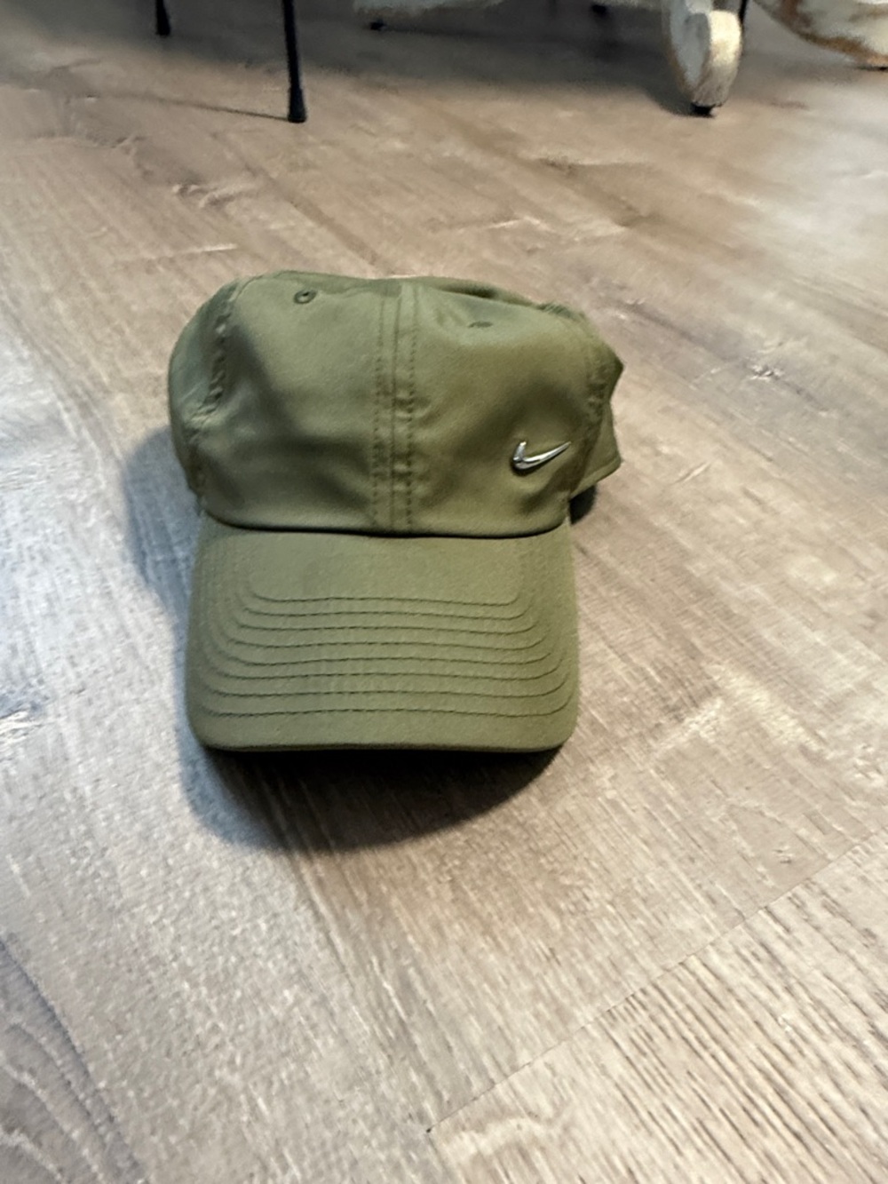 Nike Olive Swoosh Strapback Cap